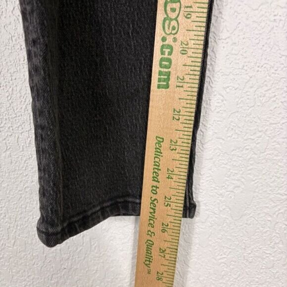 Madewell Faded Black The Perfect Vintage Straight Leg Jeans Size 25 - Picture 13 of 13